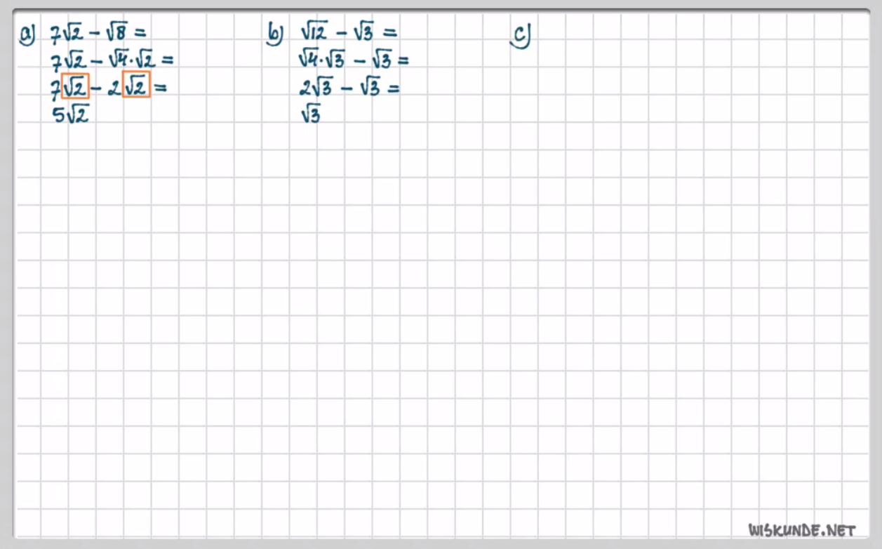 Wortels herleiden Opgave 67