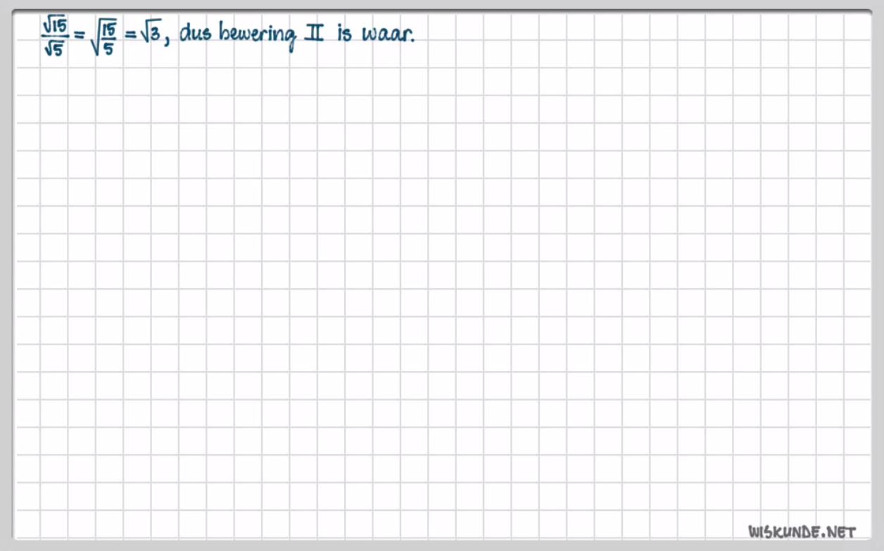 Wortels herleiden Opgave 71