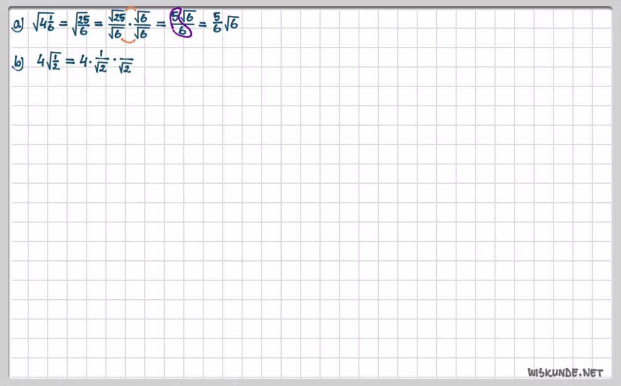 Wortels herleiden Opgave 77