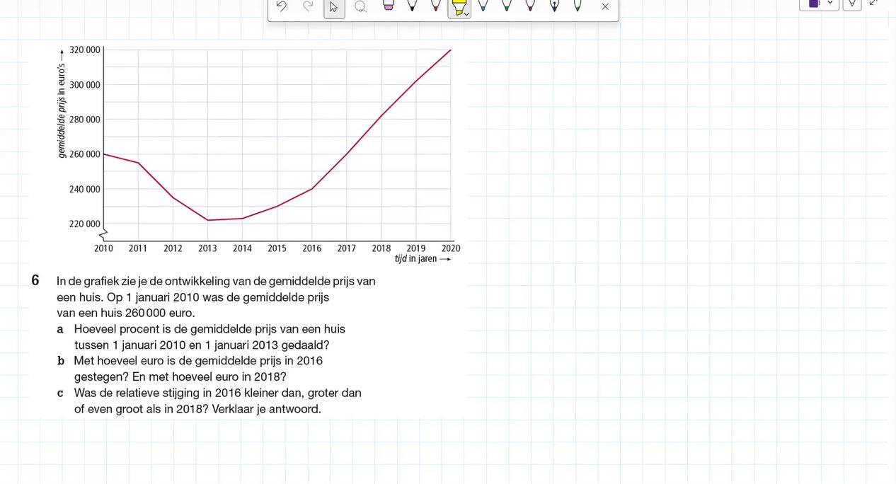 Absoluut en relatief Opgave 6