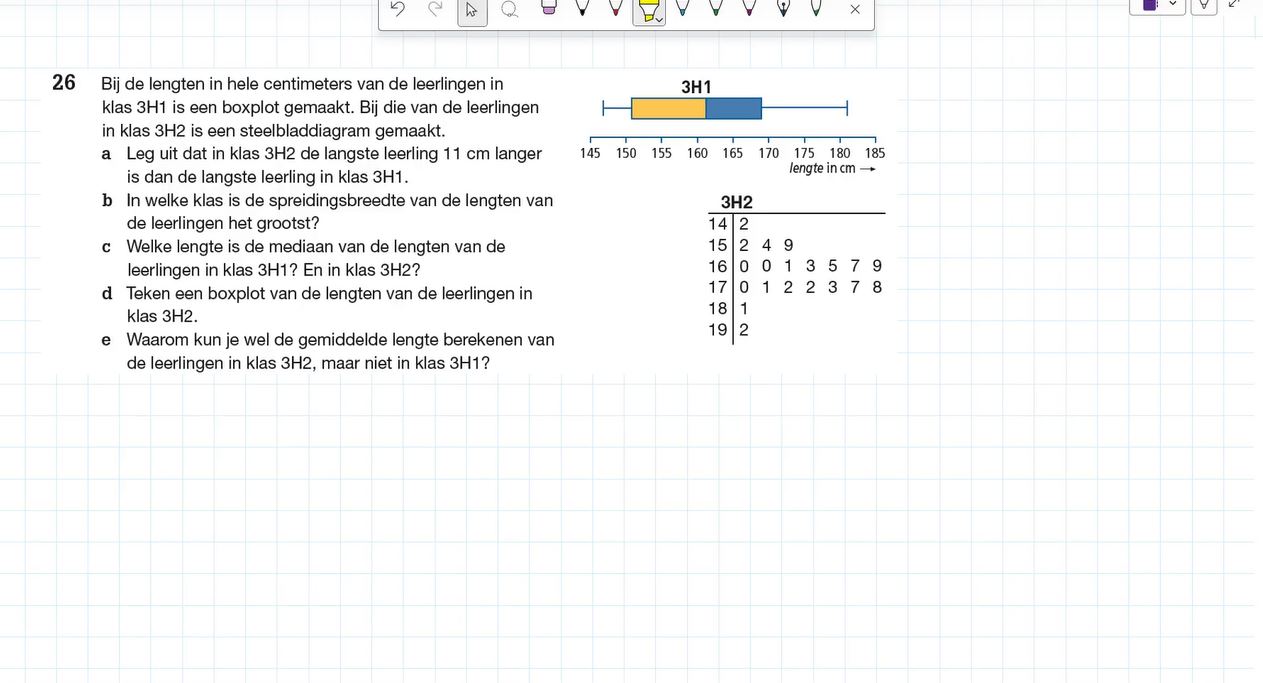 Boxplot Opgave 26