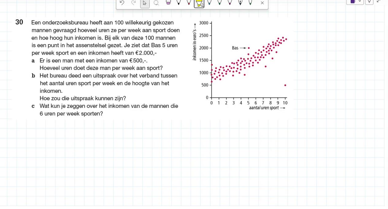 Data verwerken Opgave 30