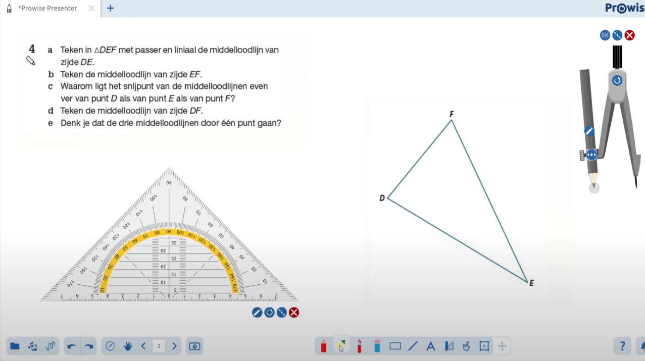 Middelloodlijn Opgave 4