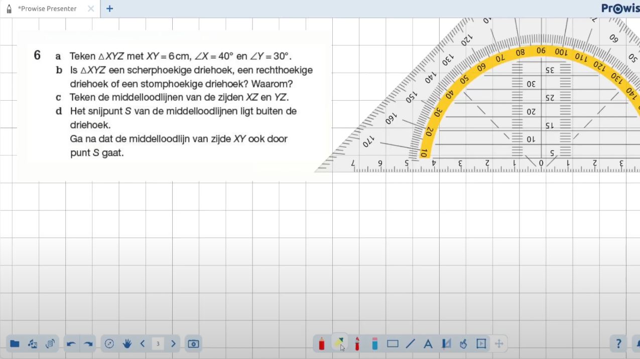 Middelloodlijn Opgave 6