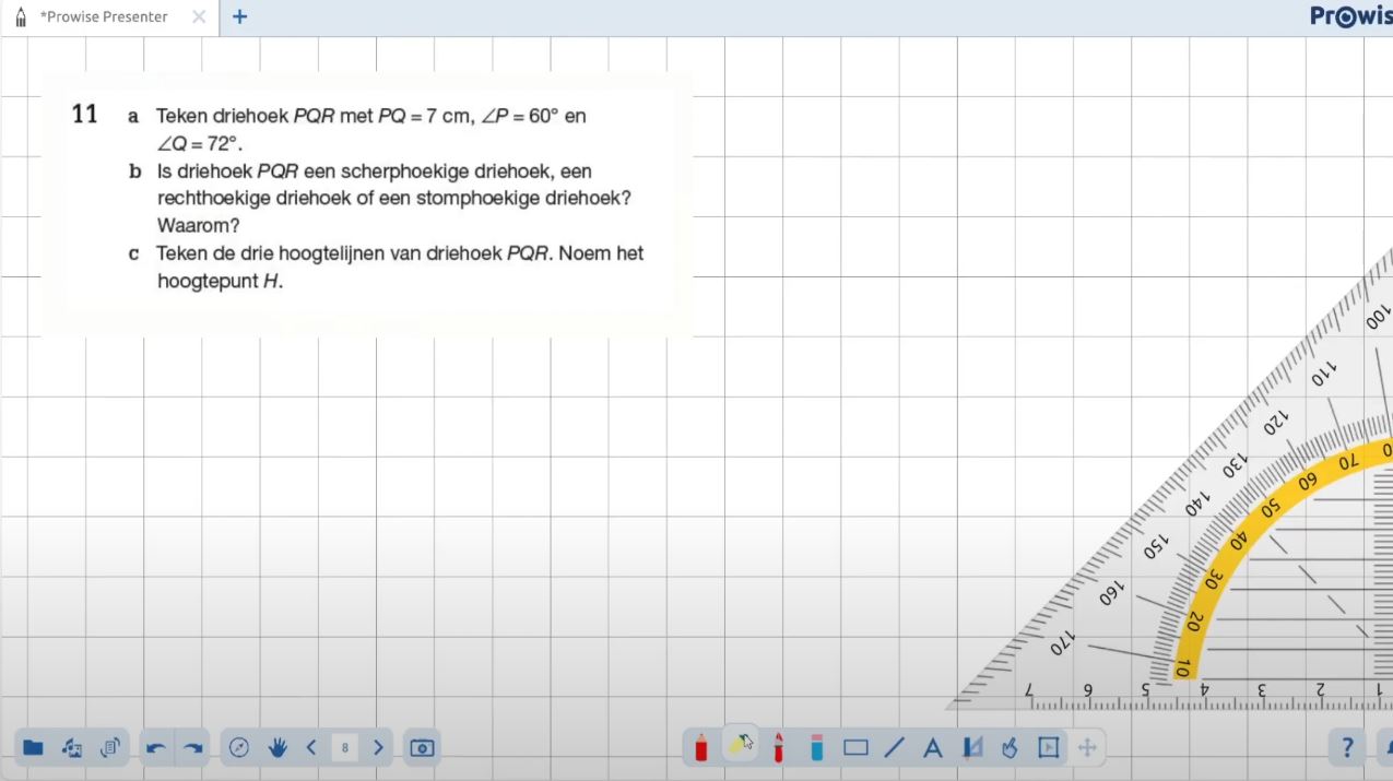Hoogtelijn Opgave 11