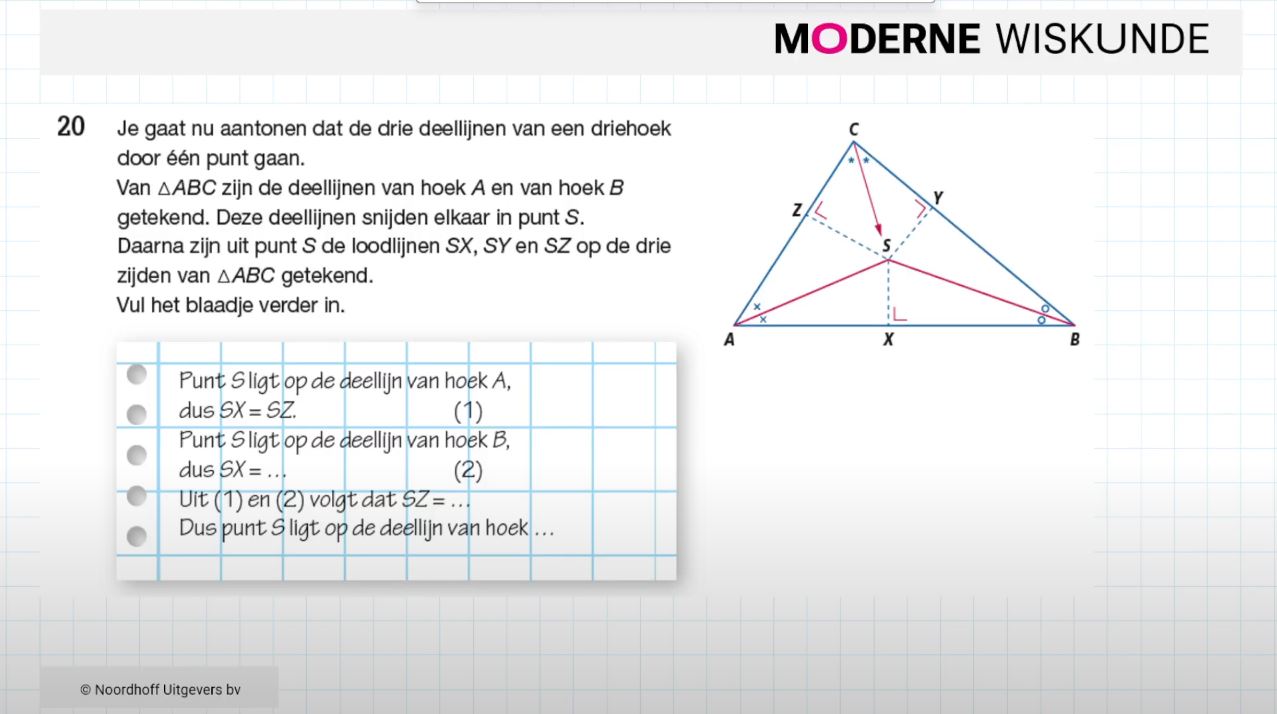 Deellijn Opgave 20