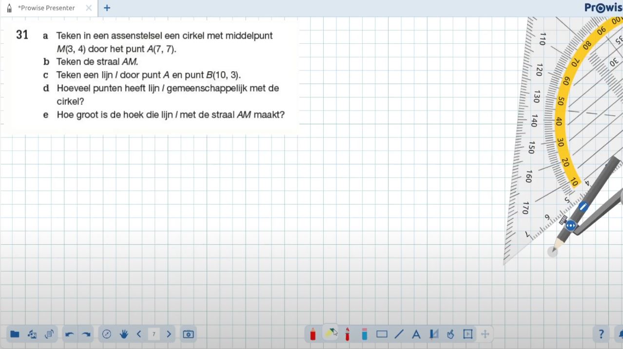 Ingeschreven en omgeschreven cirkel Opgave 31