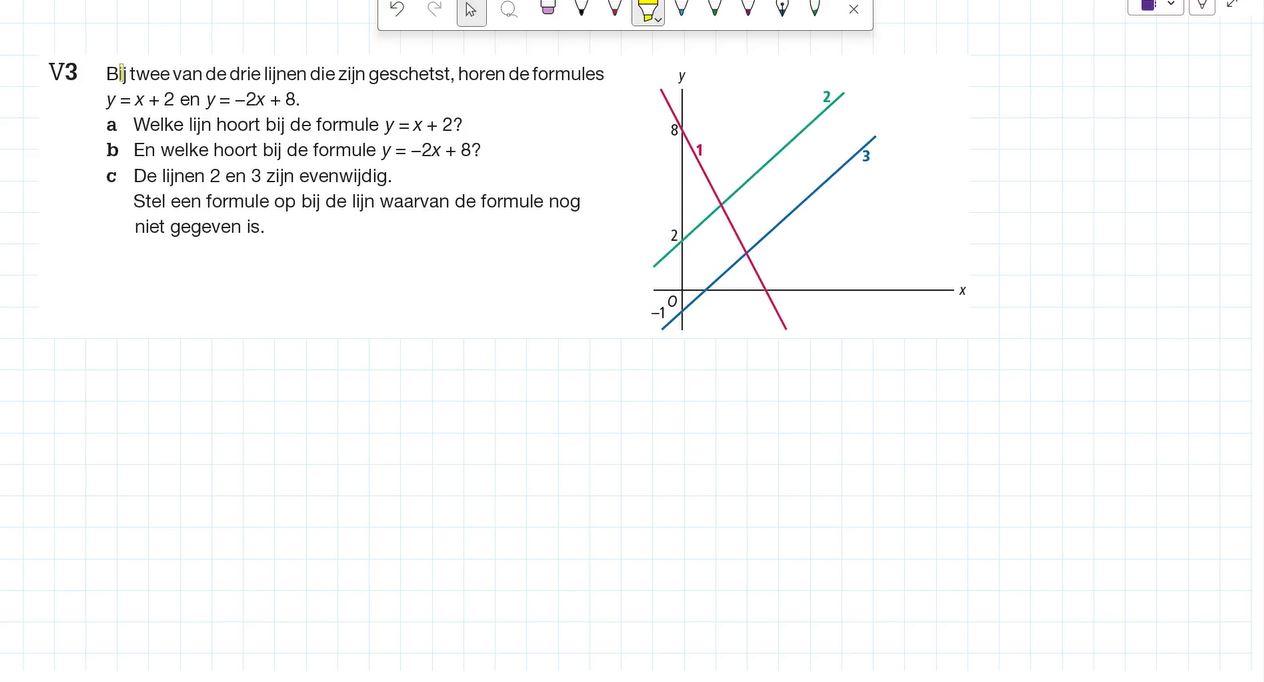 Voorkennis  Opgave 3