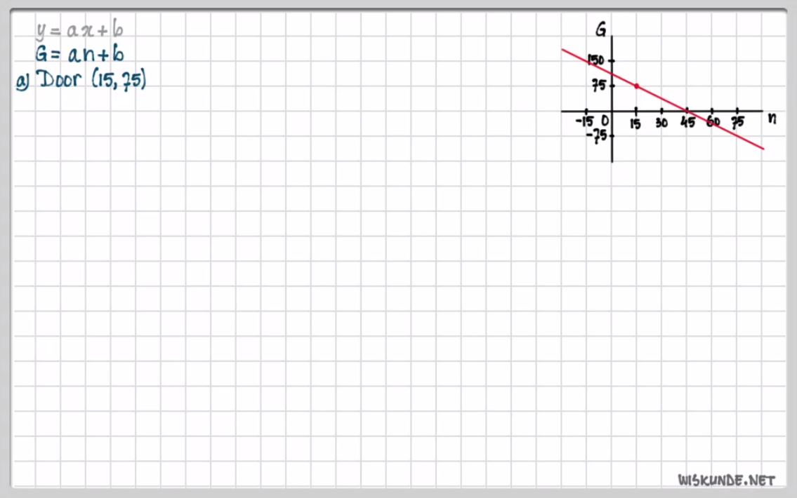 Lineaire formules Opgave 27