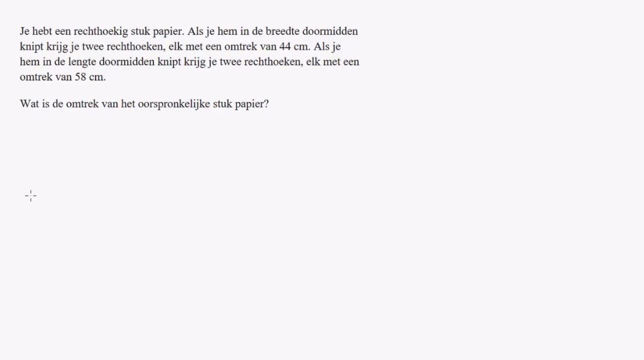 Stelsels vergelijkingen Opgave 59