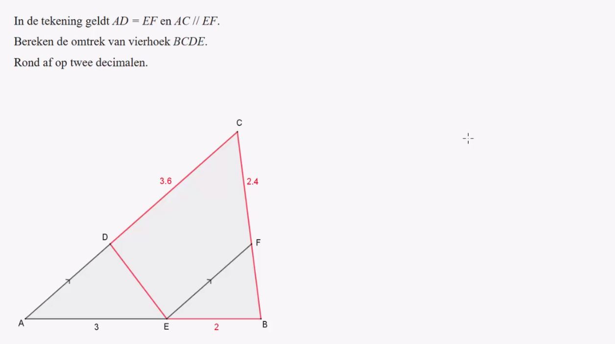 Gemengde opgaven Opgave 8