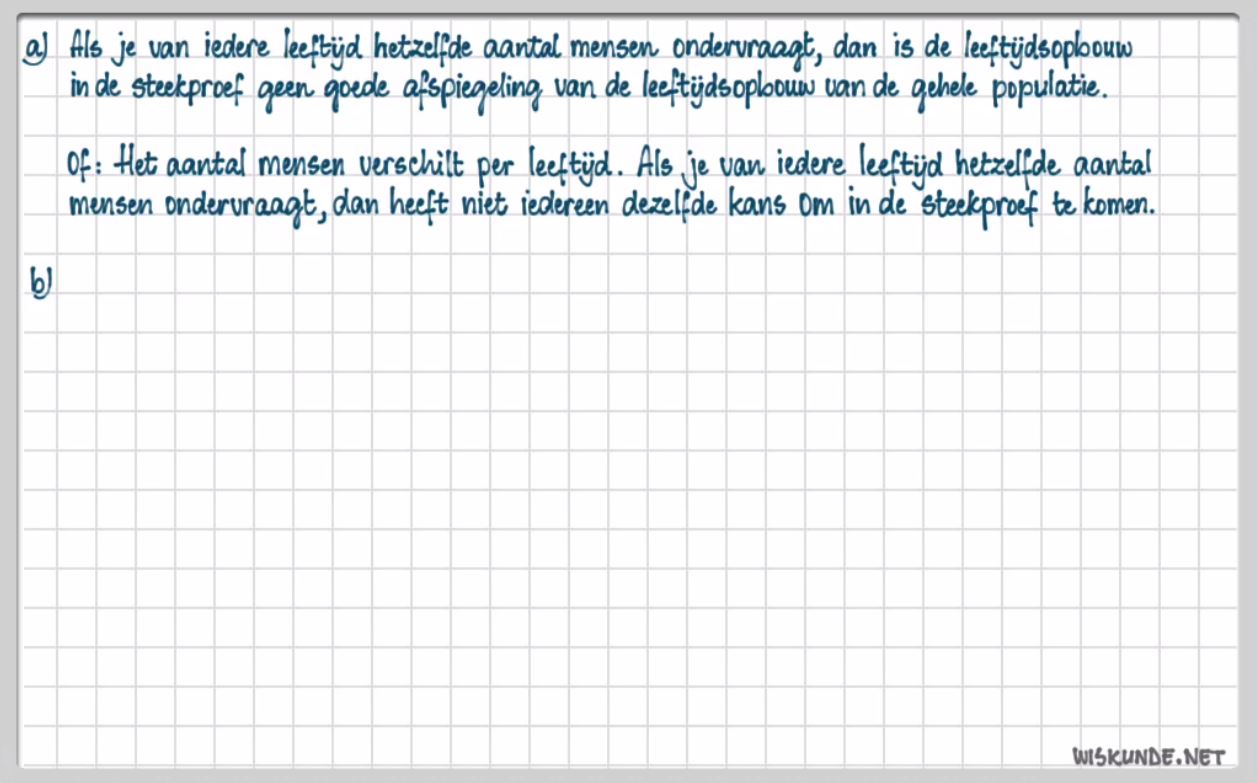 De onderzoeksvraag Opgave 7