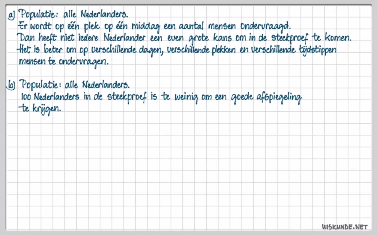 De onderzoeksvraag Opgave 8