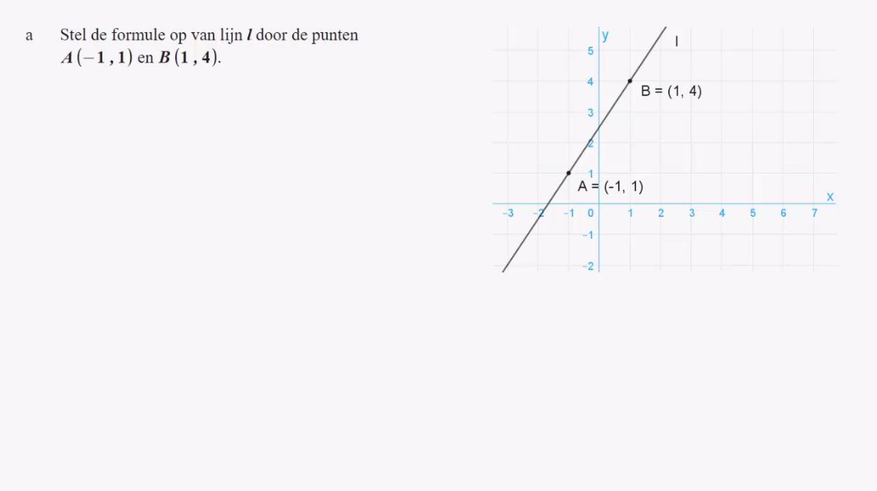 Lineaire verbanden Opgave 13