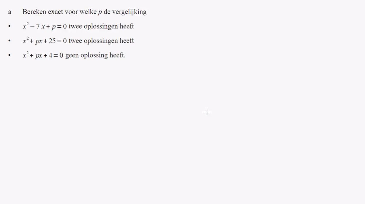 Werken met parameters Opgave 45