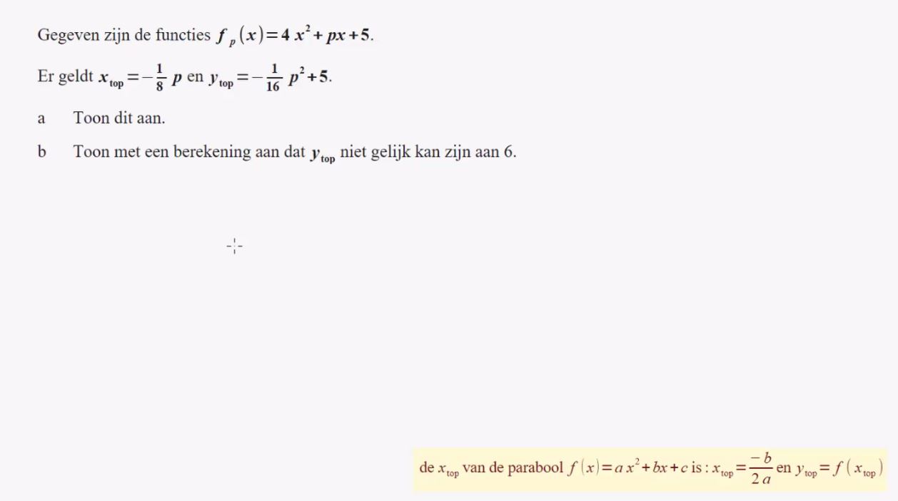 Werken met parameters Opgave 51