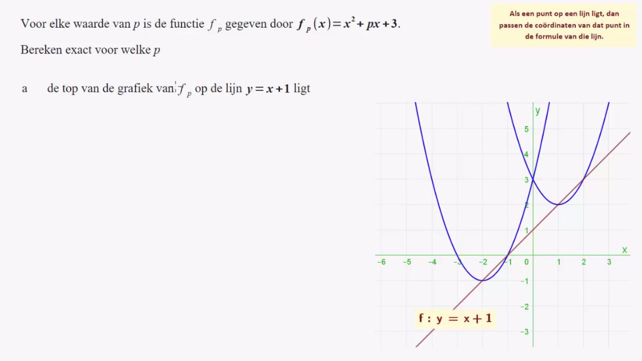 Werken met parameters Opgave 53