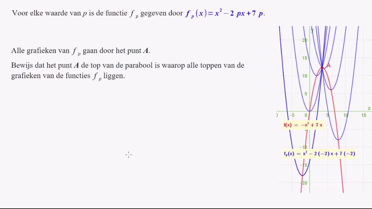 Werken met parameters Opgave 61