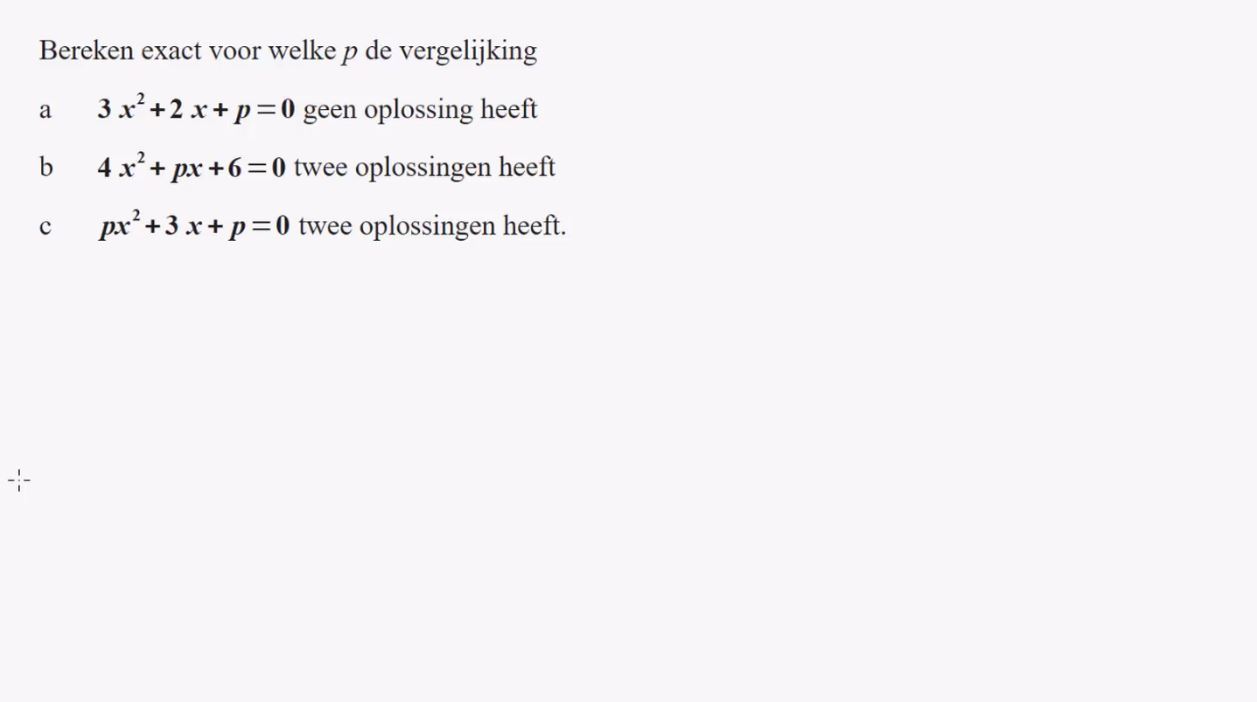 Werken met parameters Opgave 64