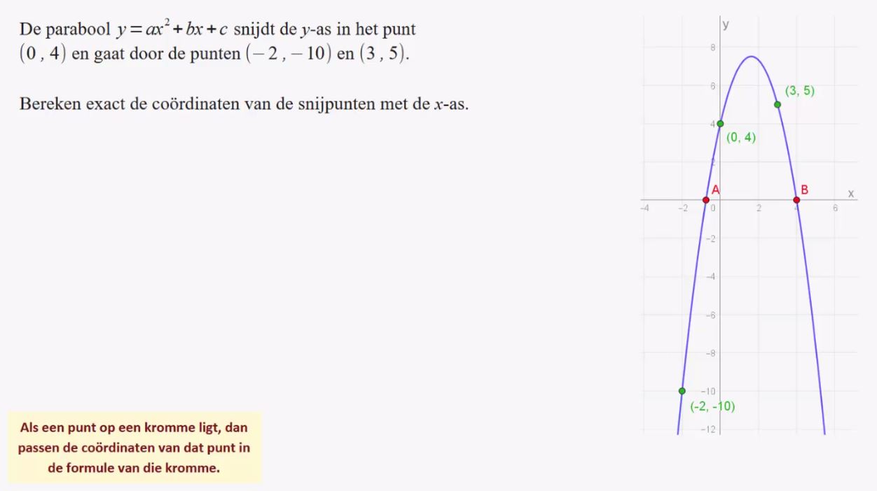 Stelsels vergelijkingen Opgave 15