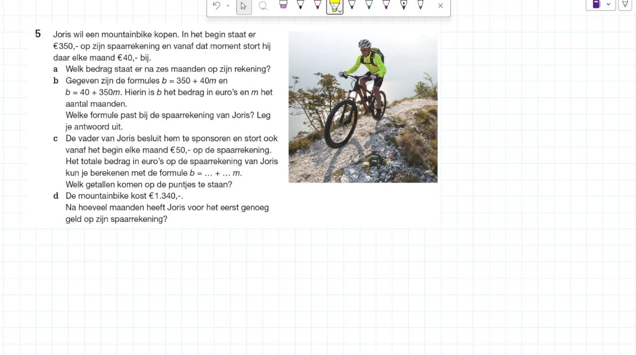 Optellen en aftrekken Opgave 5