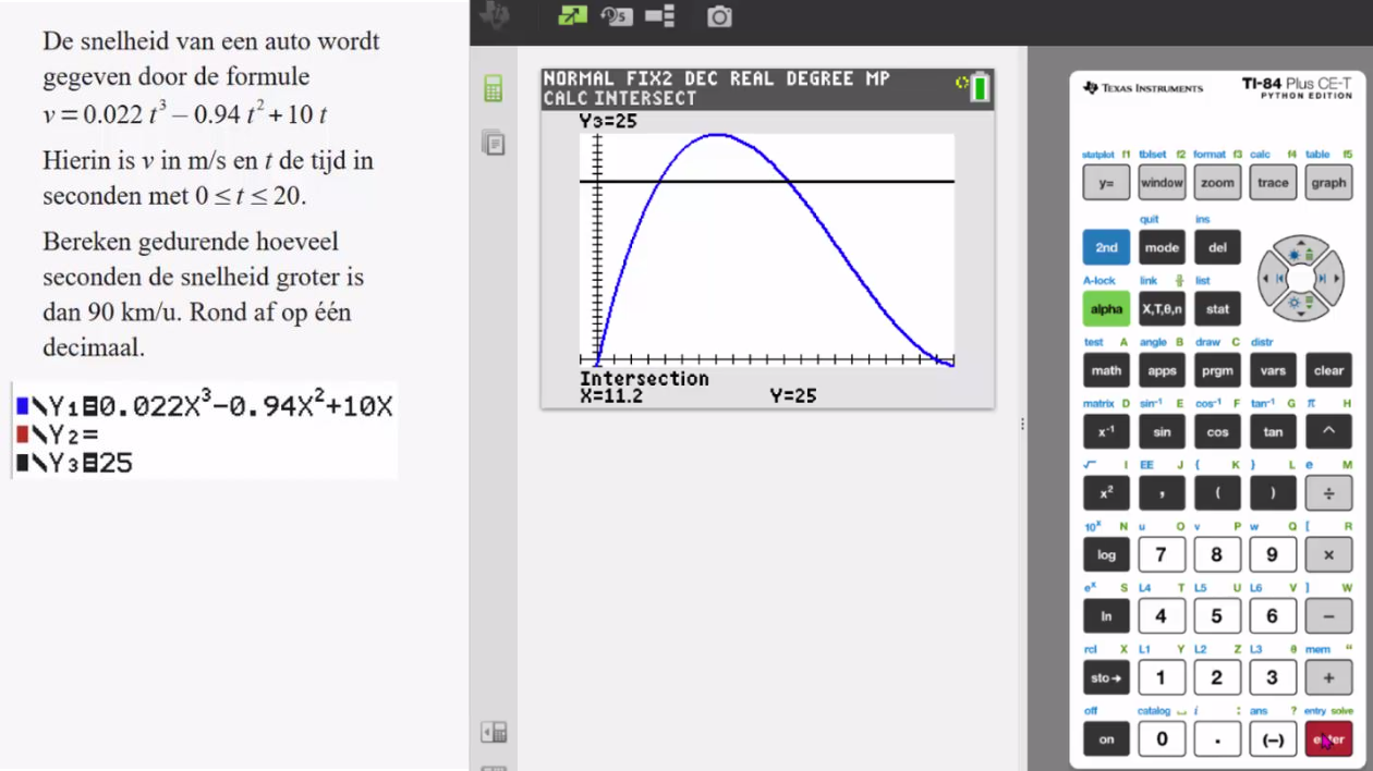 Hogeregraadsvergelijkingen Opgave 71