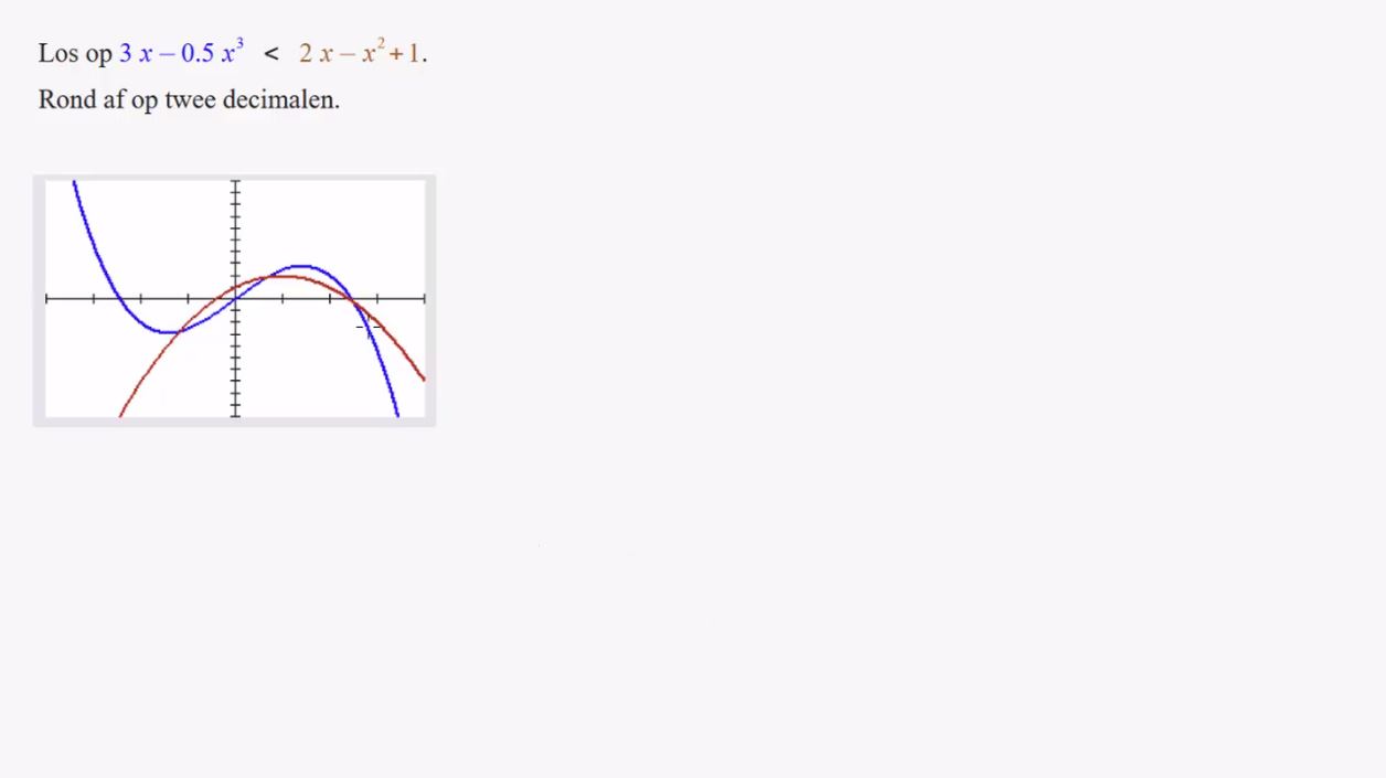 Hogeregraadsvergelijkingen Opgave 75
