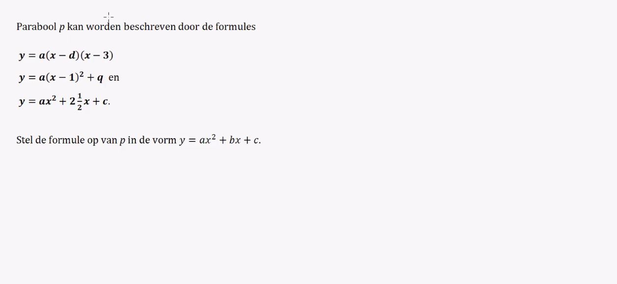 Gemengde opgaven Opgave 4