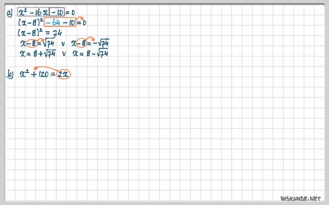 Kwadraatafsplitsen Opgave 24