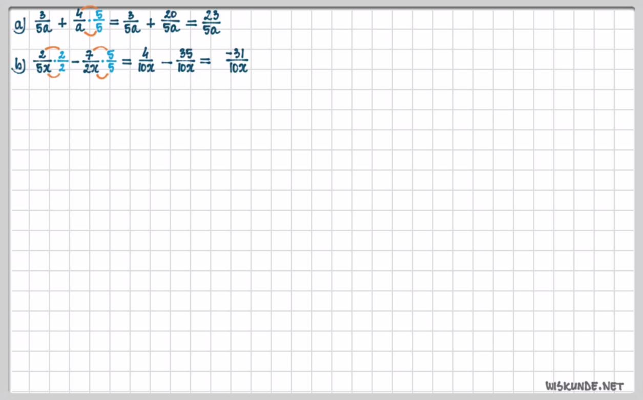 Breuken met letters herleiden Opgave 36