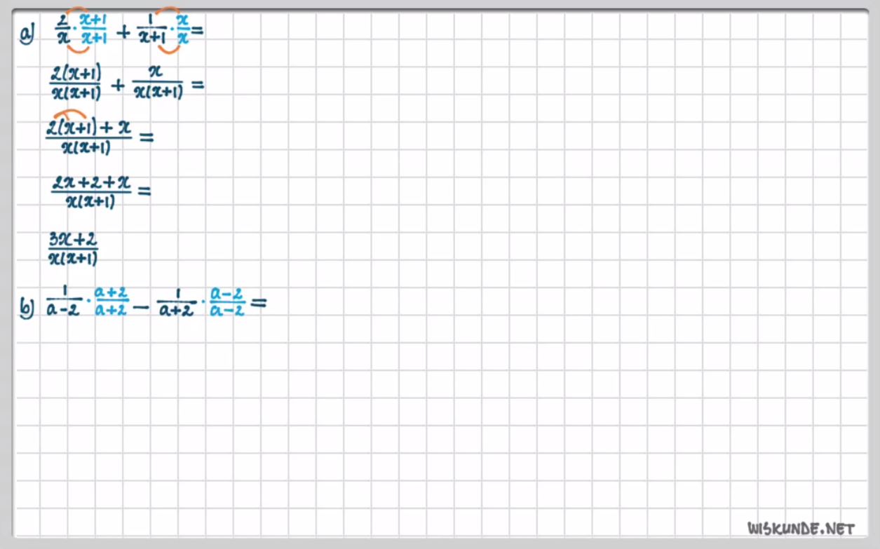 Breuken met letters herleiden Opgave 37