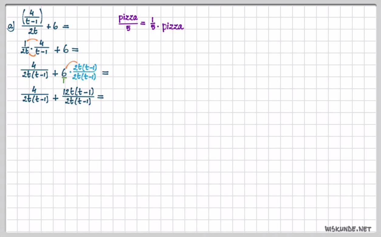 Breuken met letters herleiden Opgave 41