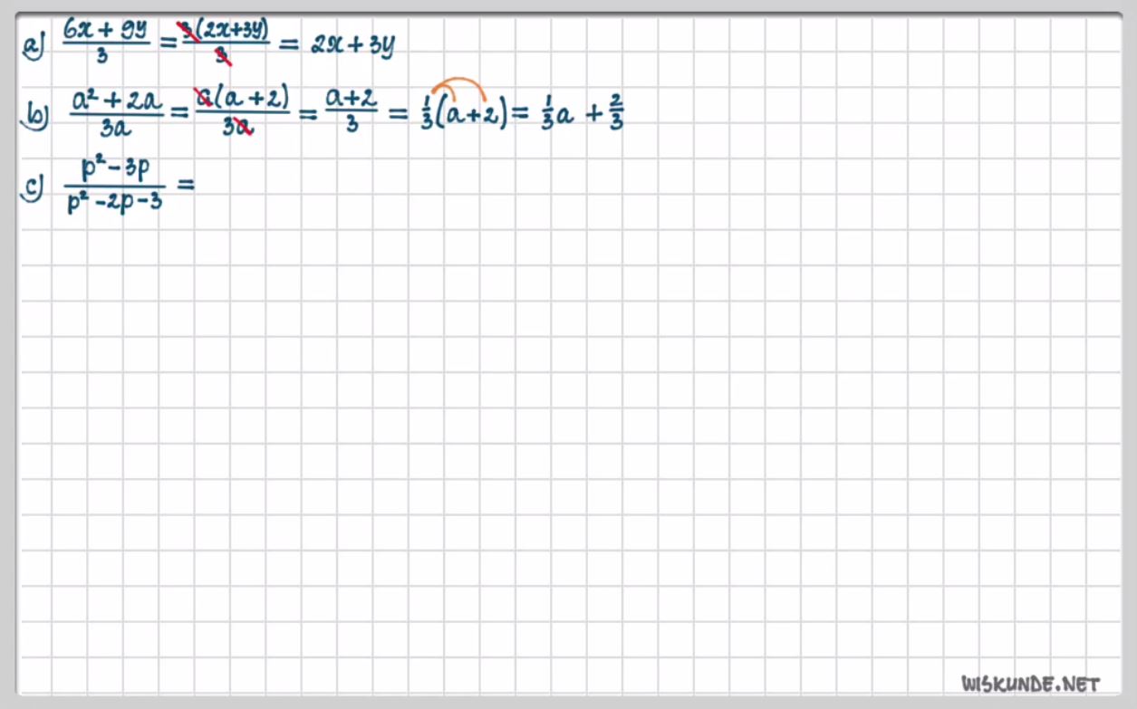 Breuken met letters herleiden Opgave 42