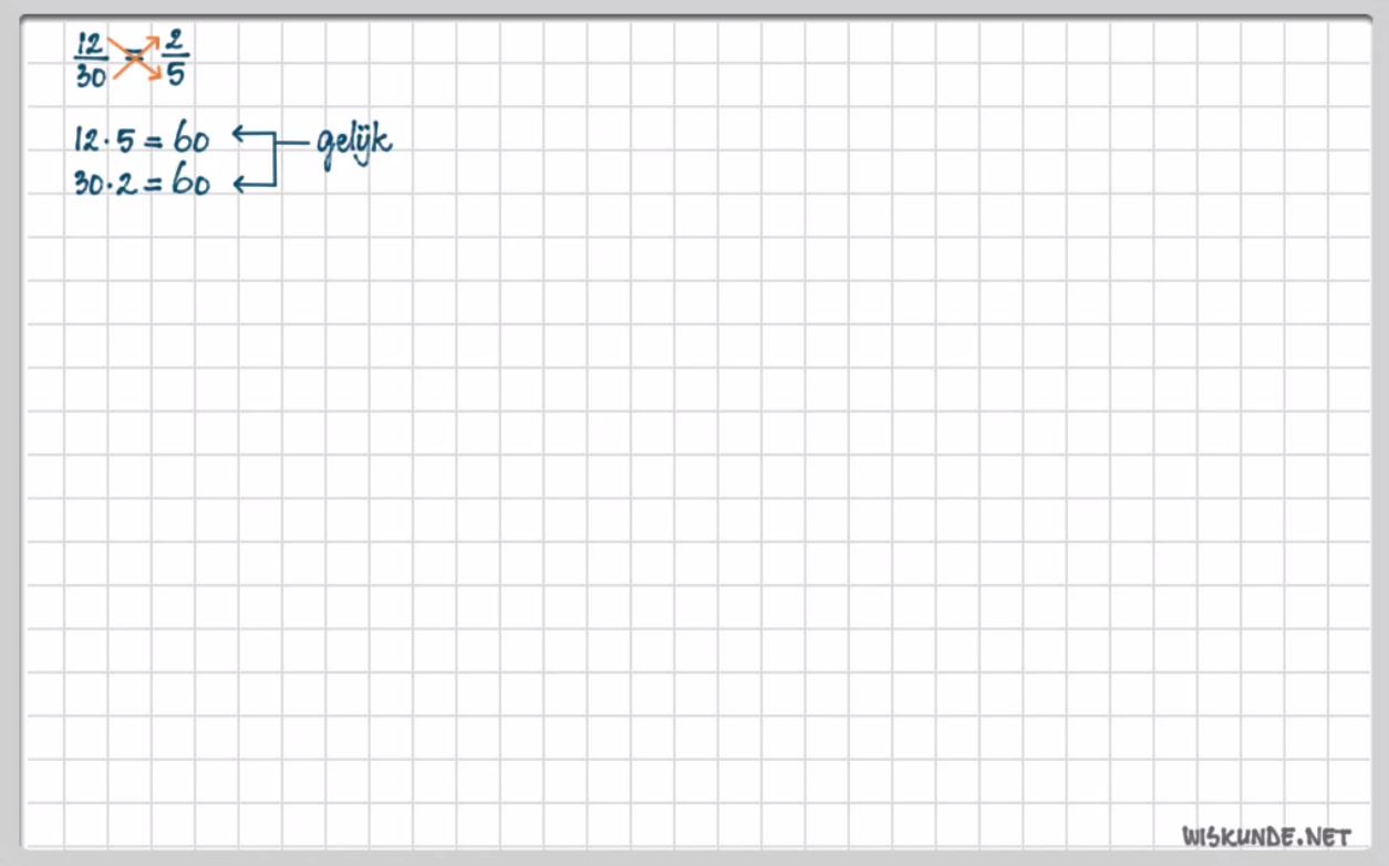 Gebroken vergelijkingen Opgave 46