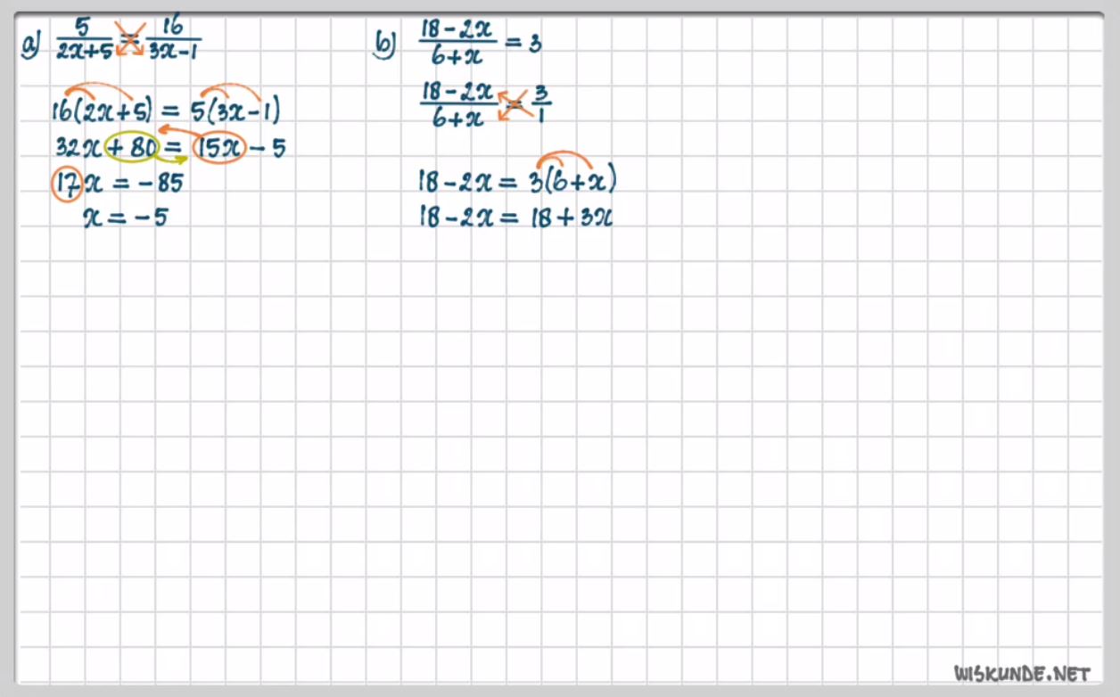 Gebroken vergelijkingen Opgave 49