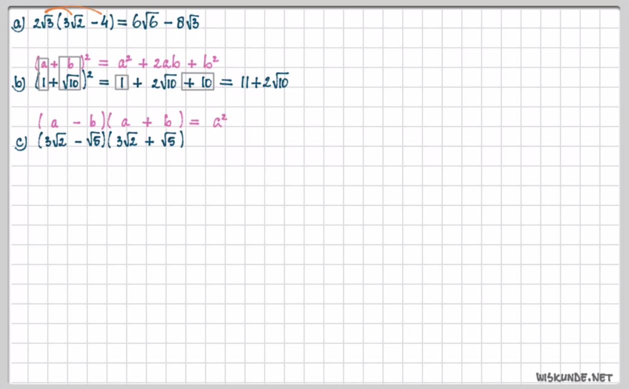 Wortels herleiden opgave 58