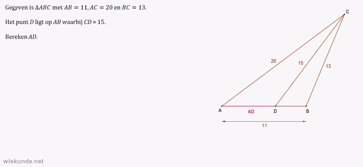 Gemengde opgaven opgave 11