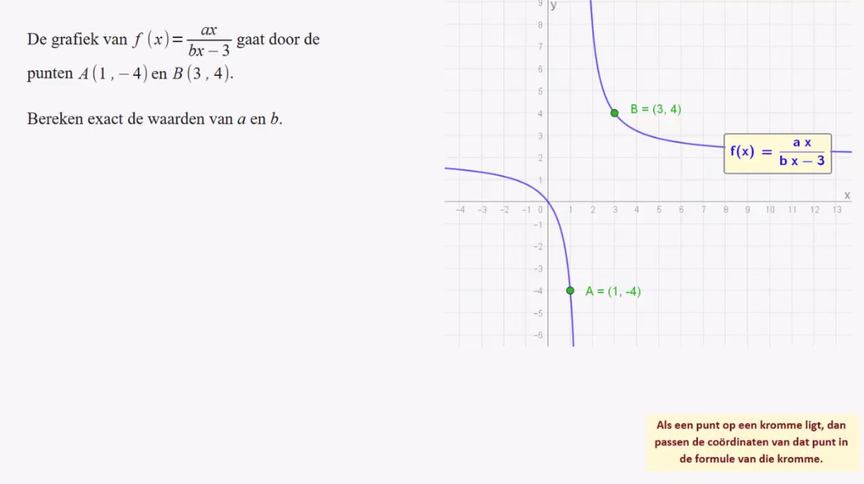Gebroken functies Opgave 10