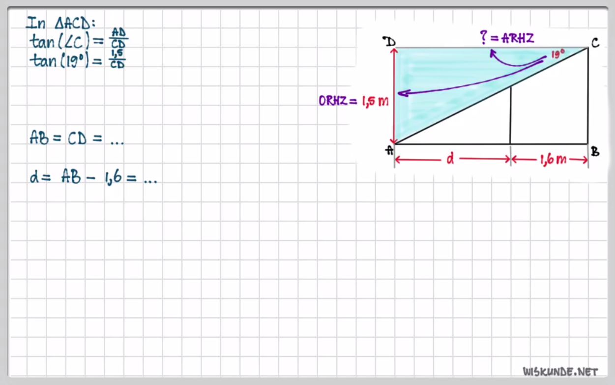 Goniometrische verhoudingen opgave 68