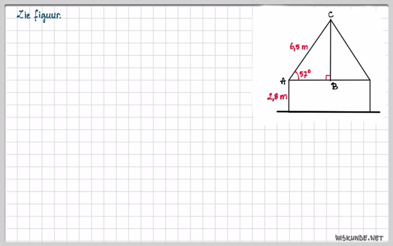 Goniometrische verhoudingen opgave 78