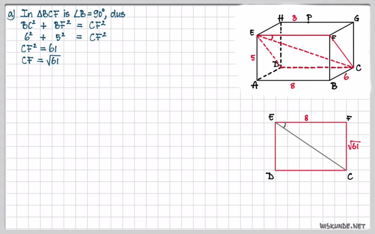 Goniometrie in de ruimte Opgave 84
