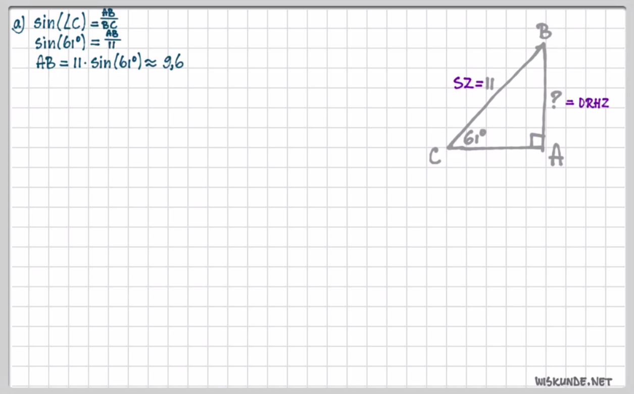 De sinus en de cosinus Opgave 44