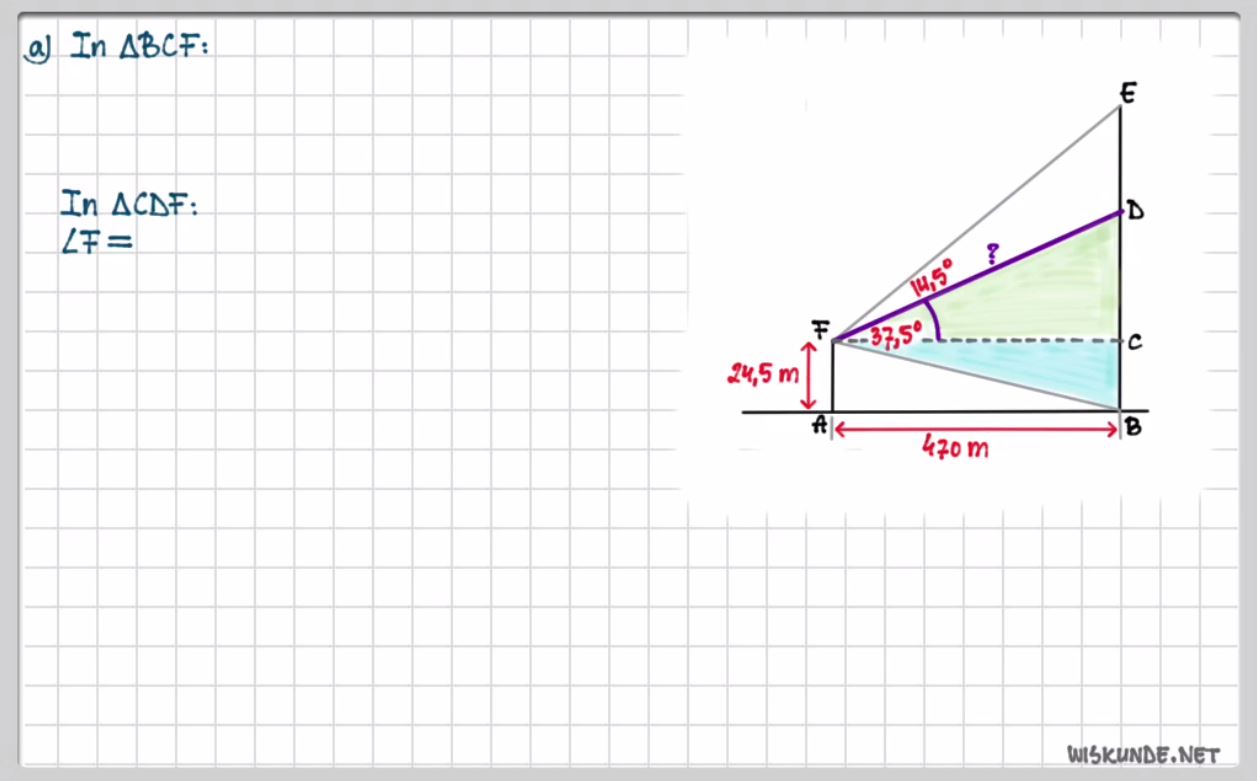 Goniometrische verhoudingen opgave 74