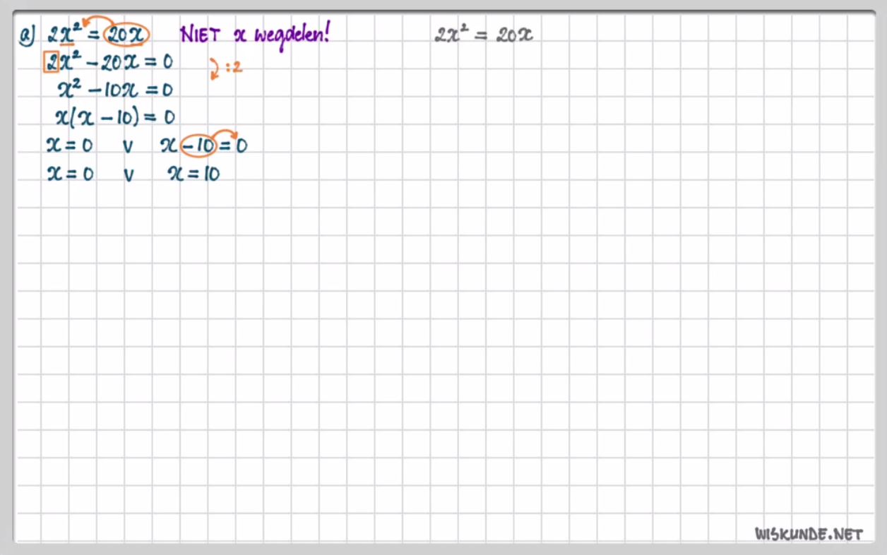 Verschillende oplosmethoden opgave 47