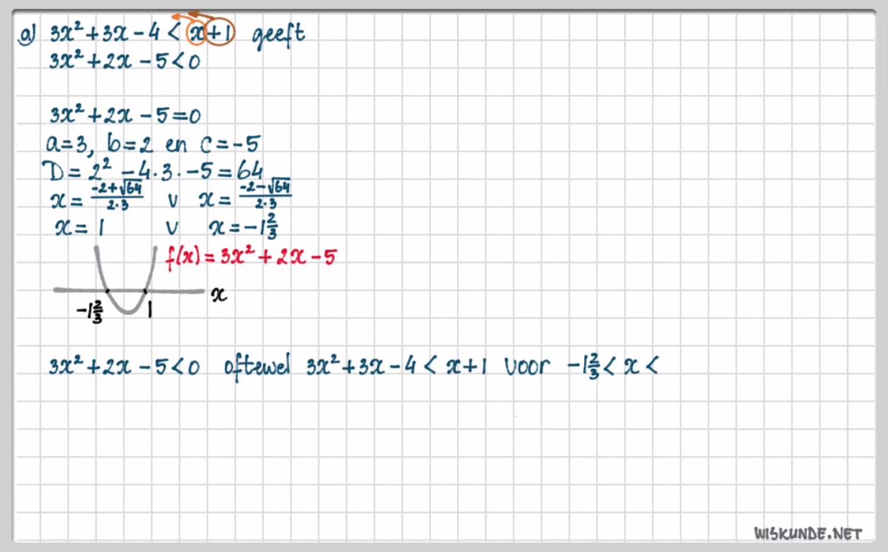 Bijzondere ongelijkheden Opgave 46