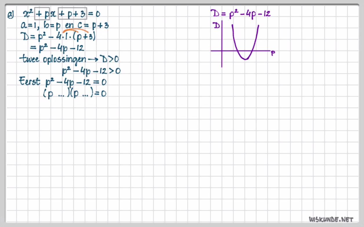 Werken met parameters Opgave 65