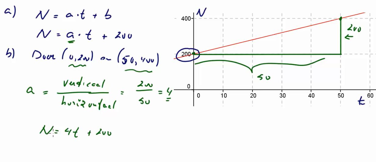 Lineaire formules Opgave 13