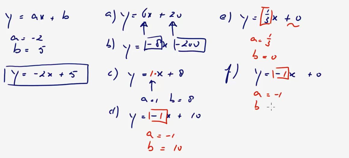 Lineaire formules Opgave 9