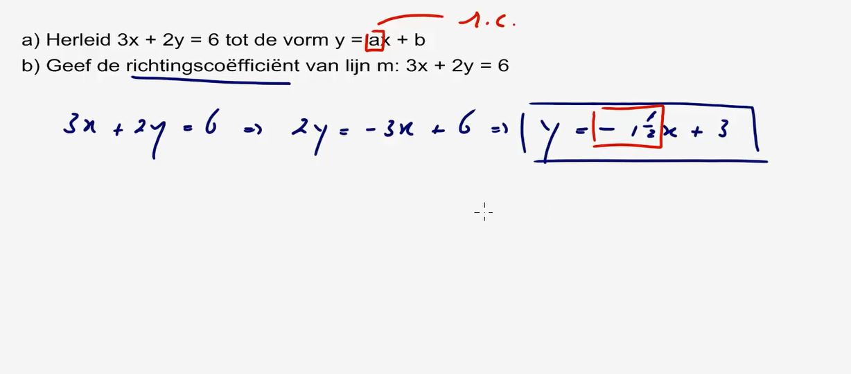 Vergelijkingen met twee variabelen opgave 72
