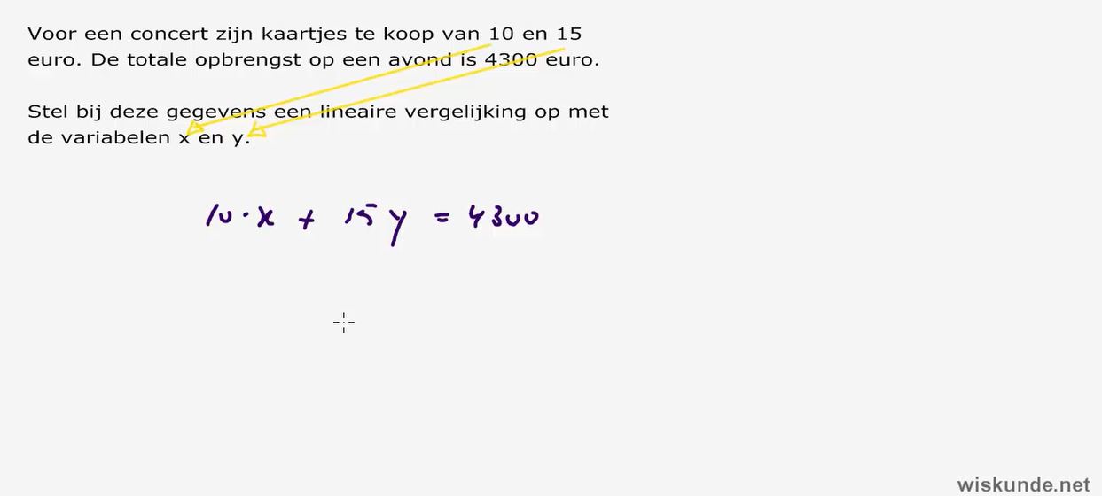 Stelsels vergelijkingen Opgave 35